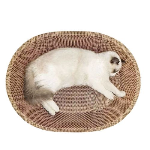 猫抓板 碗型椭圆形圆形猫窝瓦楞纸不屑特大抓盆玩具猫咪用品批发